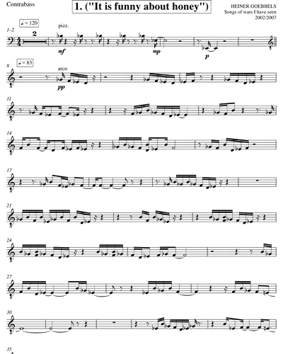 Double Bass Transposed