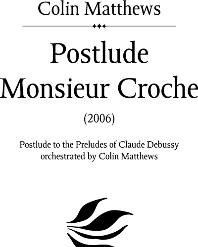 Postlude - Monsieur Croche