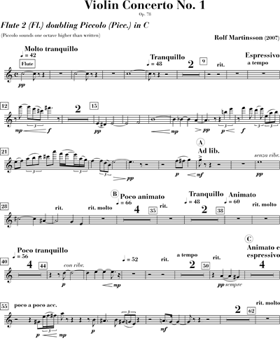 Flute 2/Piccolo in C