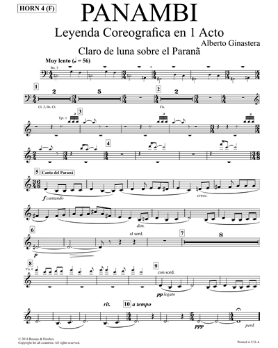 Panambí, op. 1