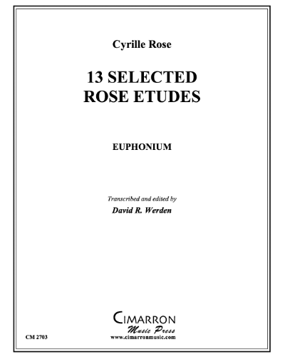 13 Selected Rose Etudes