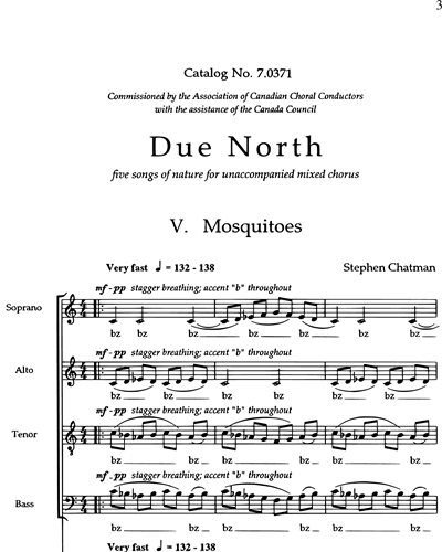 Due North: No. 5 Mosquitoes