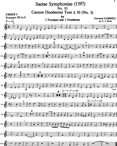 [Choir 1] Trumpet in C 3