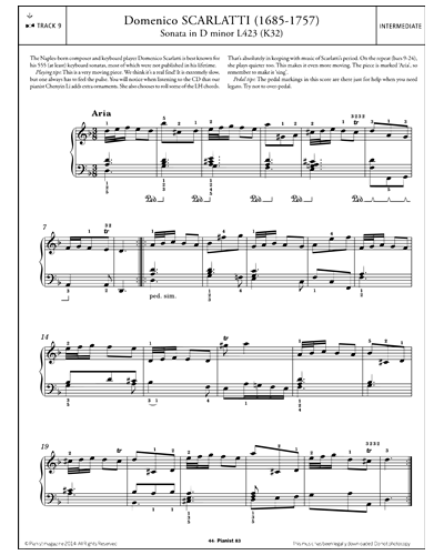 Sonata in D minor L423 (K32)
