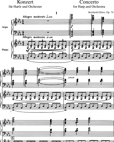 [Solo] Harp & Piano Reduction