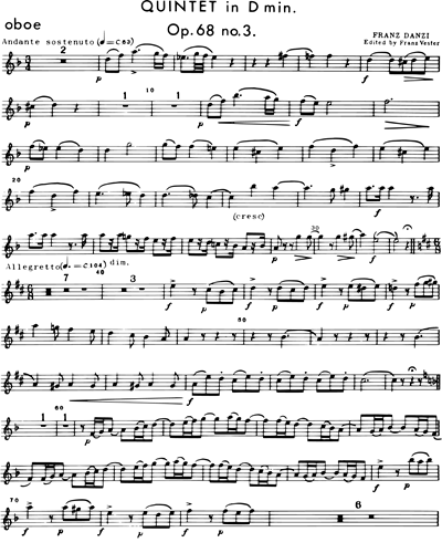 Quintett d-moll op. 68/3
