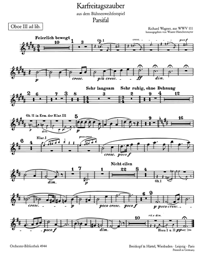 Oboe 3 (ad libitum)
