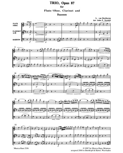 Trio C-Dur, op. 87
