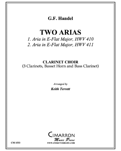 2 Arias, HWV 410 - 411