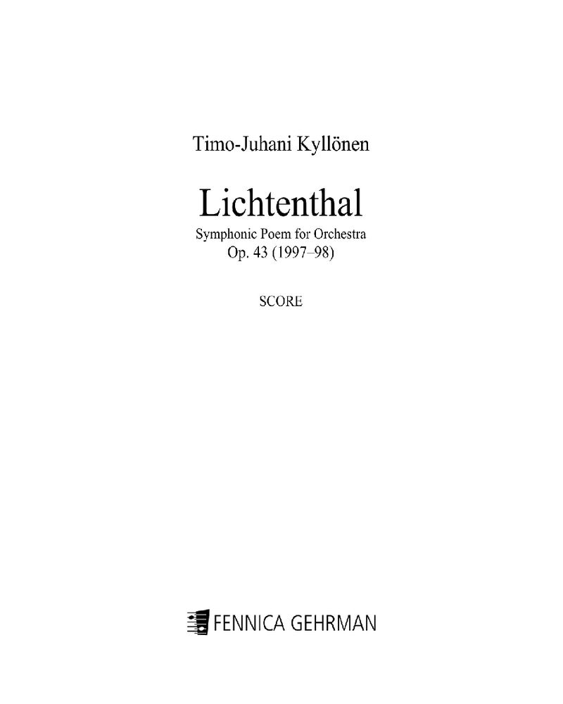 Lichtenthal, op. 43
