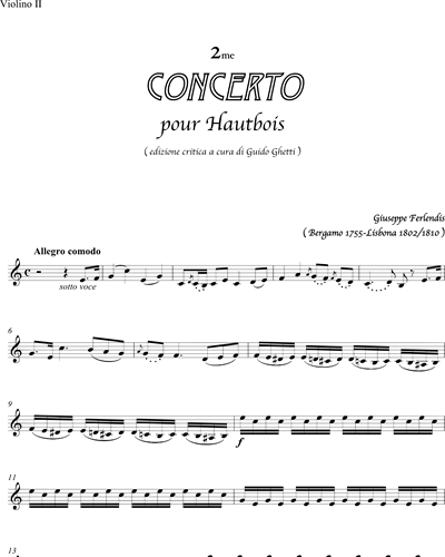 Concerto n. 2 per oboe e archi
