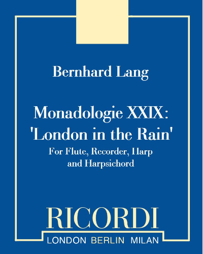 Monadologie XXIX: 'London in the Rain'