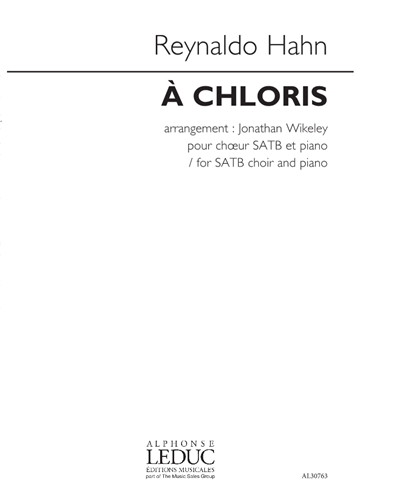 À Chloris (Arrangement pour Chœur SATB et Piano)