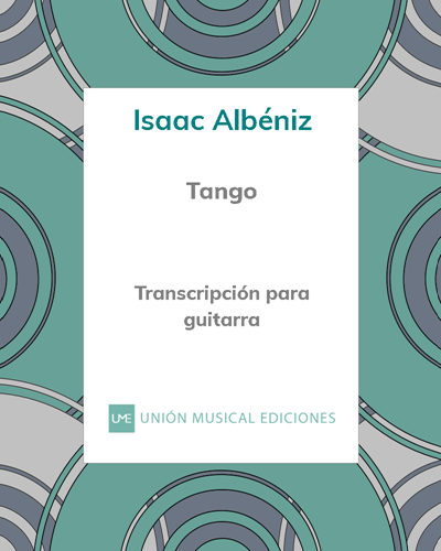 Tango (n° 2 de la Suite "España", Op. 165) - Para guitarra