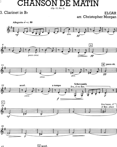Chanson de Matin, Op. 15 No. 2