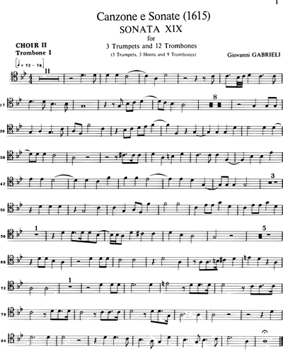 [Choir 2] Trombone 1