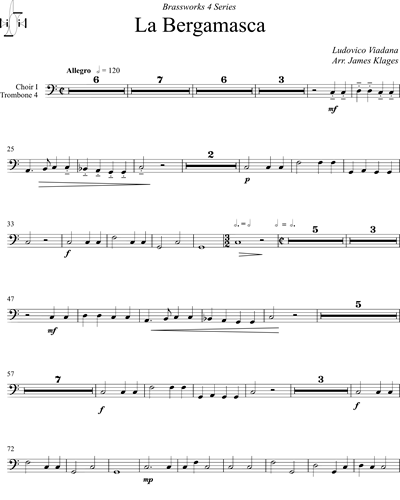 Trombone 4 Chorus 1