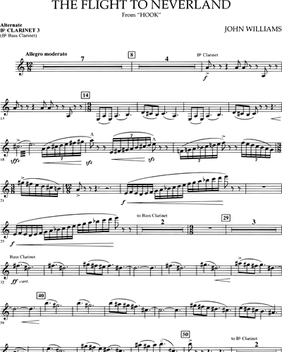 Clarinet 3 (Alternative)/Bass Clarinet