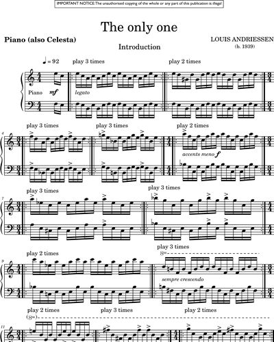 Piano/Celesta