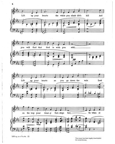 Lift Up Your Hearts Sheet Music by Reginald Morgan | nkoda | Free 7 ...