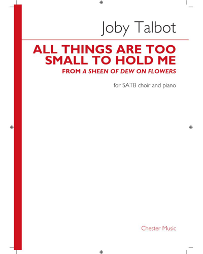 All things are too small to hold me