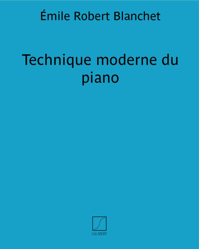 Technique moderne du piano
