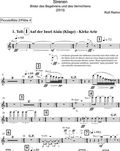 Piccolo 2/Flute 4