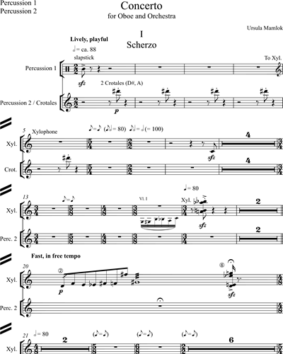 Percussion 1 - 2