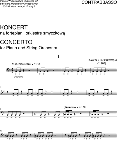 Concerto for Piano and String Orchestra