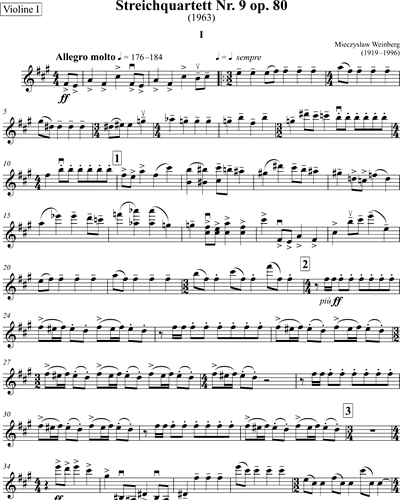 String Quartet No. 9, op. 80