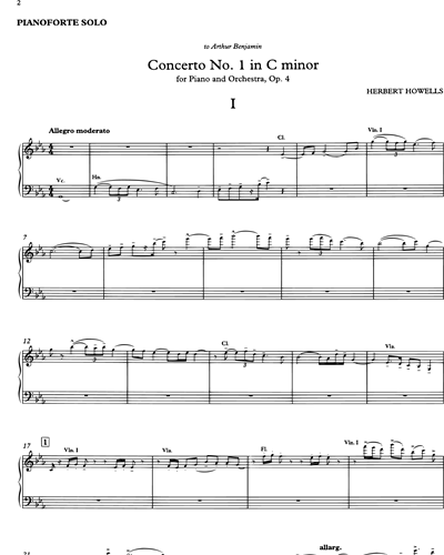 Concerto No. 1 in C minor