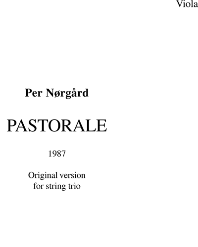 Pastorale [Original Version]