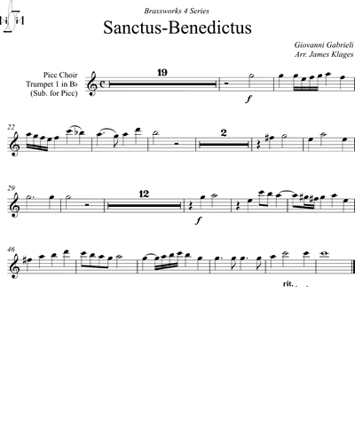 [Choir 4] Trumpet in Bb 1 (Alternative)