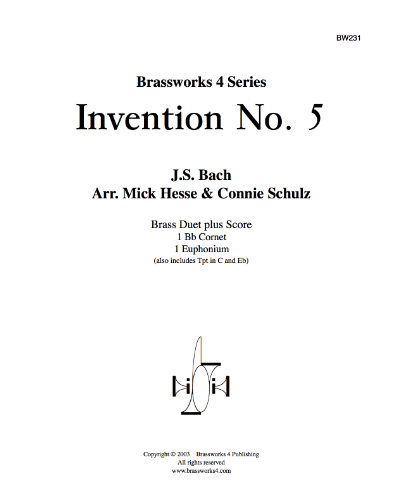 Invention No. 5, BWV 776