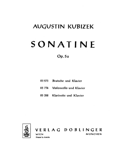 Sonatina, op. 5a