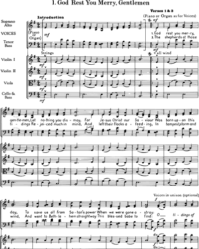 Full Score & Mixed Chorus