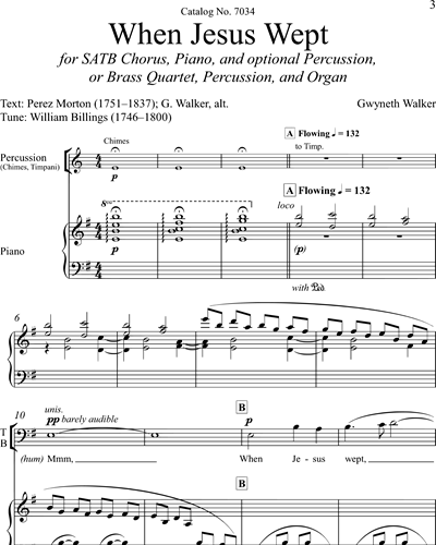 Mixed Chorus SATB & Piano