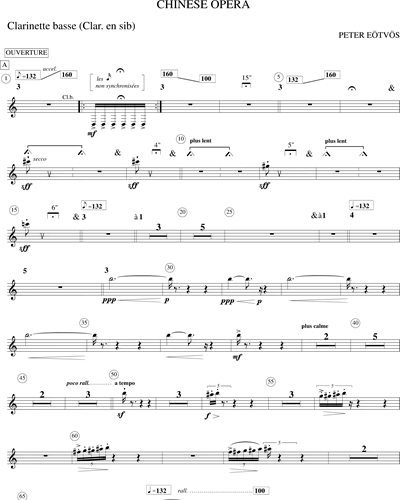 Bass Clarinet/Clarinet 3 in Bb