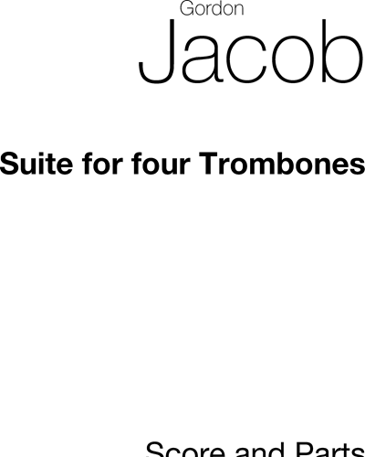 Suite for Four Trombones