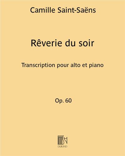 Rêverie du soir (from 'Suite Algérienne, op. 60')