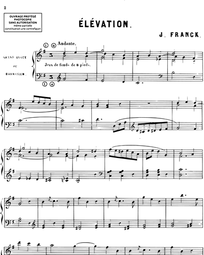 Élévation Op. 74