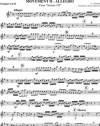 Allegro from 'Sonata VII'