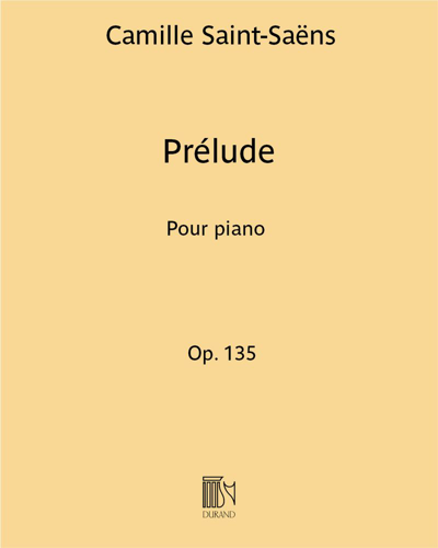 Prélude (No. 1 from 'Six Études, op. 135')