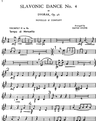 Slavonic Dance, Op. 46 No. 4