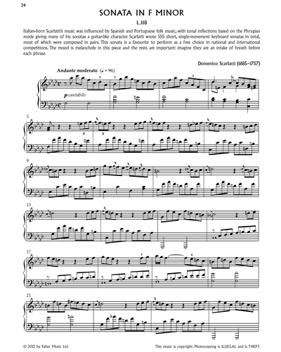 Sonata in F minor L.118