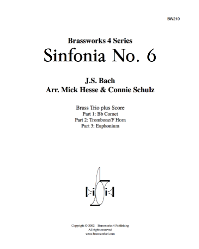 Sinfonia No. 6, BWV 792