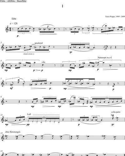 Flute/Alto Flute/Bass Flute (ad libitum)