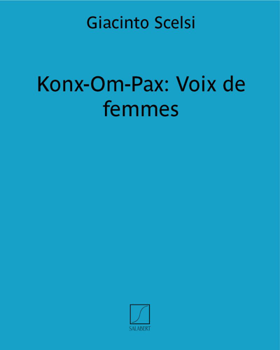 Konx-Om-Pax: Voix de femmes