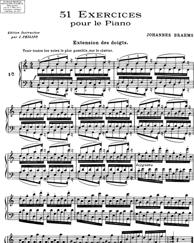 Cinquante-et-un exercices pour piano