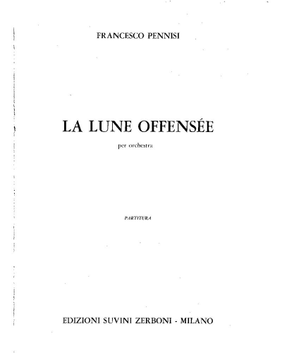 La lune offensée